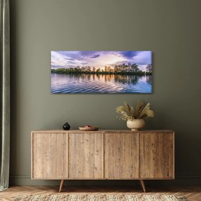 Obraz jazera (120x50 cm)