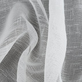 ZÁCLONA NA KRÚŽKOCH LEXY 140X250 CM BIELA