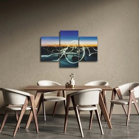 Obraz - pohľad na oblohu zo strechy (90x60 cm)