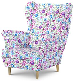 Pohodlné škandinávske kreslo Ušák LOKO