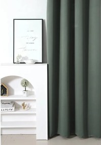 Záves OXFORD 140x270 cm, sivozelený Zavesenie: Riasiaca páska