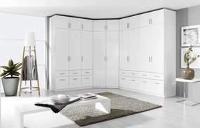 Šatníková skriňa Celle AN925-3124, biela