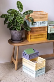 Made Crate Skladacia prepravka Crystal Blue – mini