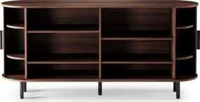 Komoda Gliss 160 cm orech tmavý