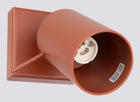 Bodové svietidlo v tehlovej farbe 8x16 cm Etna – Sollux