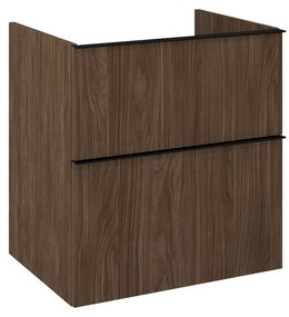 Elita Look, skrinka pre umývadlo na pultovú dosku 60x45x64 cm 2S PDW, orech Lincoln, ELT-168689