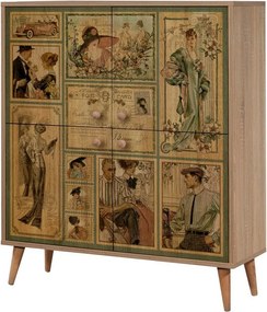 Skrinka Antique Sonoma Oak