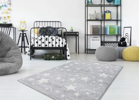 Koberce Breno Kusový koberec AMIGO 329/silver, sivá, viacfarebná,80 x 150 cm