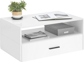 XXXLutz KONFERENČNÝ STOLÍK, biela, kompozitné drevo, 93,2/42,7/60,2 cm Hom`in - Stolíky do obývačky - 001803069006