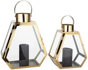 Lampáš zlatý BXD 19913 (2ks)