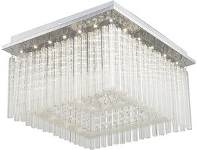 RABALUX Dizajnové stropné LED svietidlo DANIELLE, hranaté