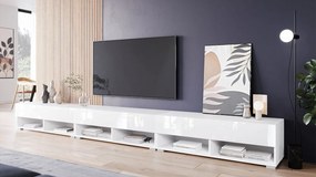 TV skrinka Adenuk 300 (biela + lesk biely) . Vlastná spoľahlivá doprava až k Vám domov. 1106186