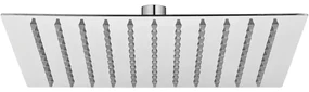 Laveo Kvadrato, horná/hlavová sprcha 250x250 mm, štvorec, chrómová, LAV-NLQ_0D1S