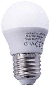 LED žiarovka E27 teplá 3000k 7w 560 lm