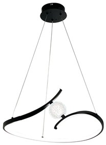 Závesné LED svietidlo Perla, 1x LED 34w, 4000k, b