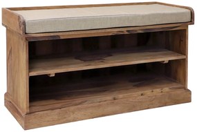 furniture-nabytek.cz - Botník z masívu 105x60x40 z dreva palisander