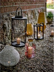 Sklenený lampáš (výška 34 cm) Drew – Bloomingville