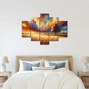 Obraz – Strom na poli (150x105 cm)