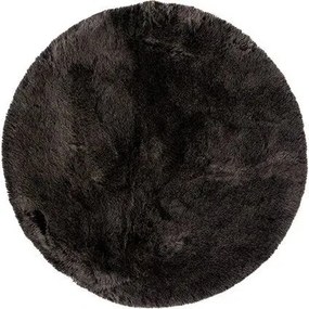 Obsession, Kusový koberec Samba 495 Anthracite kruh, 80x80 (priemer) kruh, šedá, obývacia izba