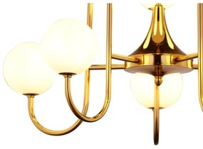 Jupiter 1942 - Luster na tyči SELEN 10xG9/40W/230V mosadz