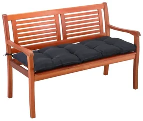 InternetovaZahrada Poduška na lavicu 110x45x8 cm - antracit