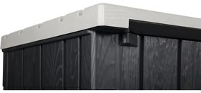 Záhradná skrinka High Stora Way 130x75,6x206,2 cm antracit
