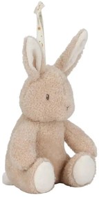 Little Dutch - Newborn Naturals usínací zajačik so svetlom a melódiou