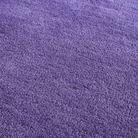 Asra, Ručne všívaný kusový koberec Asra wool fialová, 60x110, fialová, obývacia izba