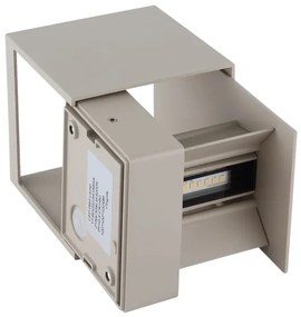 Globo 34168SA - LED vonkajšie nástenné svietidlo VERONIKA 2xLED/3W/230V IP54