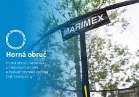 Marimex | Trampolína Marimex Standard 244 cm ružová + ochranná sieť + rebrík ZADARMO | 19000110