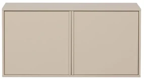Krémová modulárna skriňa z borovicového dreva 100x50 cm Daily – vtwonen