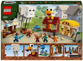 Lego Minecraft 21273 Balón v podobe Ghasta a útok na dedinu  (100396851)