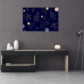 Obraz - Vesmír (90x60 cm)