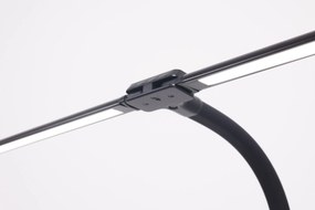 Stolná LED lampa FILO, svorka, USB, diaľkový ovládač