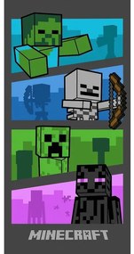 Detská osuška  Minecraft Mobs Monster 70x140 cm