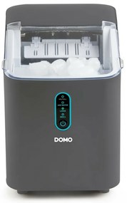 DOMO DO1132IB kompresorový výrobník ľadu, sivá