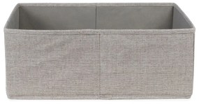 Sivý úložný box Compactor Oxford, 42 x 26 cm