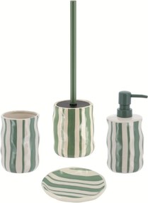 Sada kúpeľňových doplnkov Nola, kombinácia farieb/s čiernymi prvkami