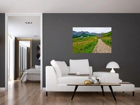 Obraz - Portrét leoparda (90x60 cm)