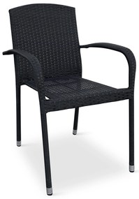 Záhradný jedálenský set Viking XL 190cm + 8x ratanová stolička Roma