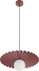 Luster na lanku UMBRA 1xG9/8W/230V červený