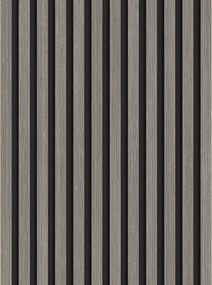 Mexen Lam-B, akustické stenové lamely 275 × 30 cm, HDF doska 4 mm, technická dyha, dub striebristý, S100-275307-3015-007