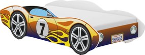Wooden Toys Detská posteľ Autko CORVETTA 160x80 KAMELEON