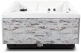Hanscraft Vírivka OKA WAVE 1 Pearl white Patina bronze