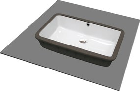Deante Umývadlo pod dosku Temisto 50x30 cm - CDT 6U5U, keramika