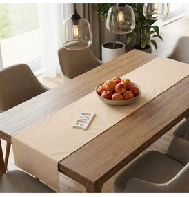 Behúň na stôl marhuľový 160x36 cm EMI