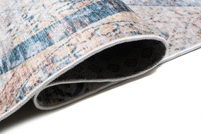 Moderný koberec v hnedých odtieňoch s jemným vzorom Šírka: 80 cm | Dĺžka: 150 cm