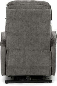 Polohovacie kreslo sivé, elektrické TV-H9727 GREY2