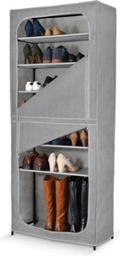 Domopak Textilný nastaviteľný regál so 7 policami