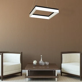 Závesné LED svietidlo Nero, 1x LED 32w, 4000k, b